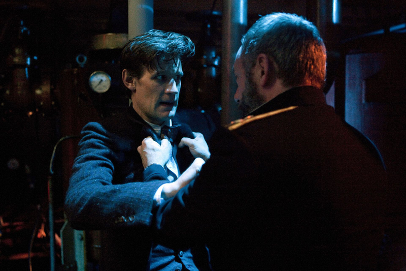 Illustration for article titled Feast your eyes on a boatload of pictures from this week's Doctor Who, Cold War!